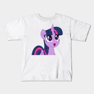 happy movie Twilight Sparkle 1 Kids T-Shirt